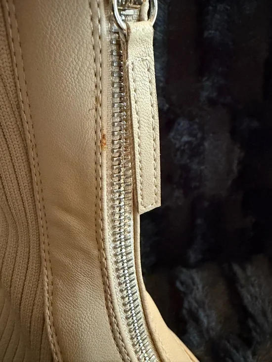 ASOS Public Desire Cream Combat Boots - Picture 8 of 16